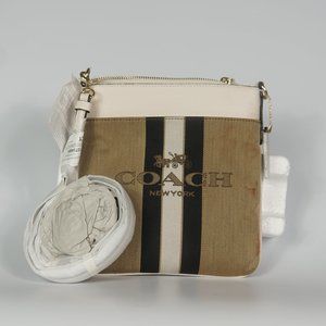 Kitt Horse and Carriage Striped Colorblock Messeng